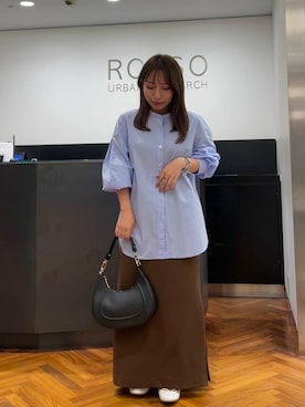 「アイテム（バレエシューズ）」を使った、Hitomiさん（レディース・145cm）の夏コーディネート