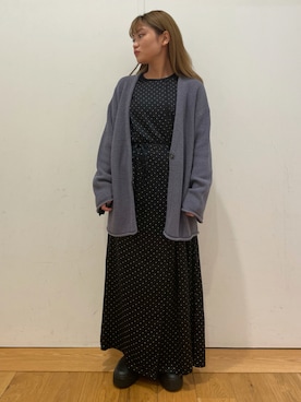 「siiwa（シーワ）のアイテム」を使った、ほしななさん（レディース・150cm）の秋コーディネート