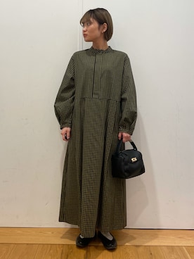 「アイテム（ワンピース、その他）」を使った、ほしななさん（レディース・150cm）の秋コーディネート