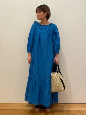 「audrey and john wad（オードリーアンドジョンワッド）のアイテム」を使った、ほしななさん（レディース・150cm）の春コーディネート