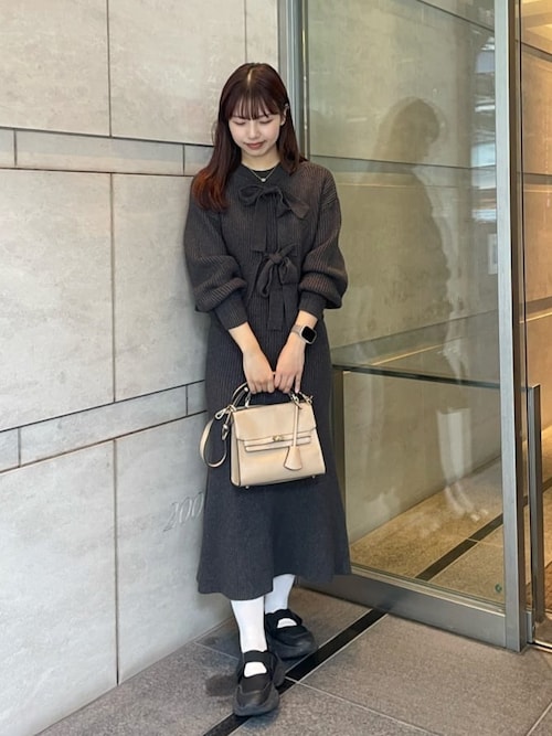 新品未使用】バーバリー ニットワンピース ウール カシミヤ 羊毛