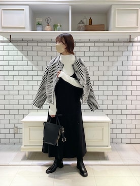 鵜飼　和花さん（レディース・165cm）の冬コーディネート