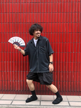 おまつさん（メンズ・176cm）の夏コーディネート