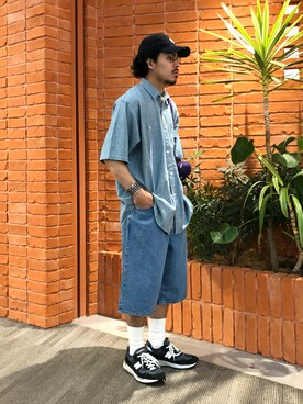 おまつさん（メンズ・176cm）の夏コーディネート