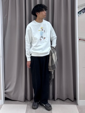 shunさん（メンズ・186cm）の冬コーディネート