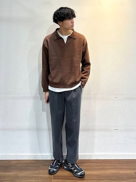 shunさん（メンズ・186cm）の秋コーディネート