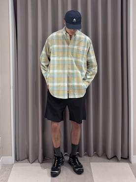 「ITEMS URBANRESEARCH（アイテムズ アーバンリサーチ）のアイテム」を使った、shunさん（メンズ・186cm）の春コーディネート