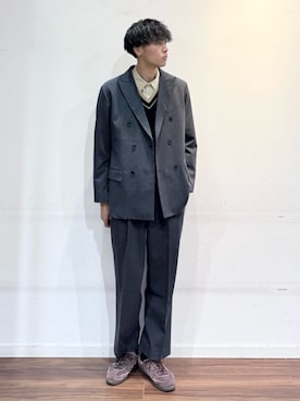 「イチ推しジャケットスタイル」｜shunさん（メンズ・186cm）の秋コーディネート