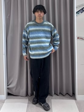 「アイテム（シューズ）」を使った、shunさん（メンズ・186cm）の冬コーディネート