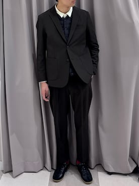 shunさん（メンズ・186cm）の冬コーディネート