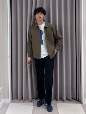 「アイテム（その他アウター）」を使った、shunさん（メンズ・186cm）の春コーディネート