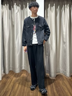 shunさん（メンズ・186cm）の秋コーディネート