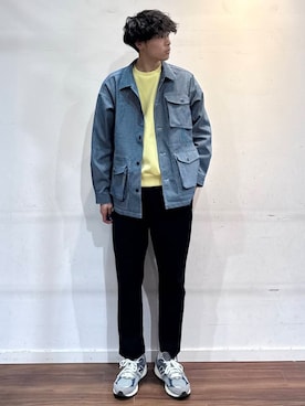 「アイテム（その他アウター）」を使った、shunさん（メンズ・186cm）の冬コーディネート