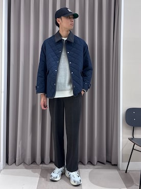 「アイテム（ジャケット/アウター）」を使った、shunさん（メンズ・186cm）の秋コーディネート