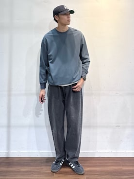 「アイテム（パンツ）」を使った、shunさん（メンズ・186cm）の秋コーディネート