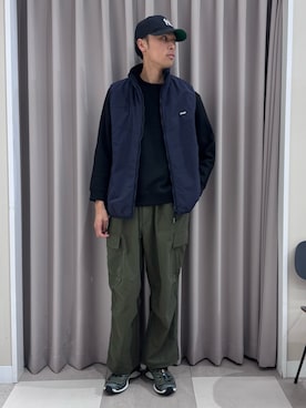 「アイテム（その他アウター）」を使った、shunさん（メンズ・186cm）の秋コーディネート