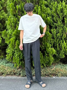 shunさん（メンズ・186cm）の夏コーディネート