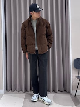 shunさん（骨格ナチュラル・メンズ・186cm）の冬コーディネート