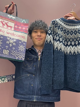 shunさん（骨格ナチュラル・メンズ・186cm）の冬コーディネート