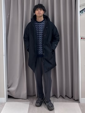 shunさん（メンズ・186cm）の冬コーディネート