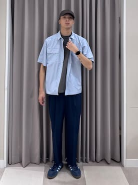 shunさん（メンズ・186cm）の夏コーディネート