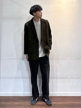 「アイテム（その他アウター）」を使った、shunさん（メンズ・186cm）の冬コーディネート