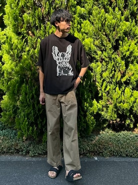 shunさん（メンズ・186cm）の夏コーディネート