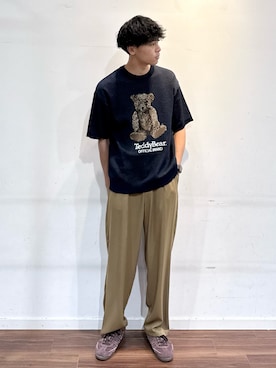 「アイテム（パンツ）」を使った、shunさん（メンズ・186cm）の夏コーディネート