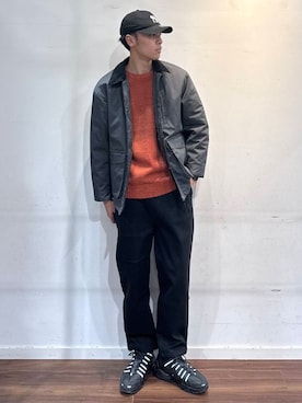 「寒い」｜「アイテム（その他アウター）」を使った、shunさん（メンズ・186cm）の冬コーディネート