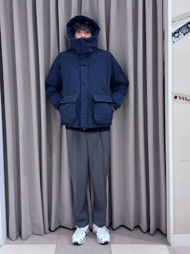 「アイテム（スニーカー）」を使った、shunさん（メンズ・186cm・20代）の秋コーディネート