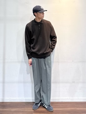 「アイテム（パンツ）」を使った、shunさん（メンズ・186cm）の秋コーディネート