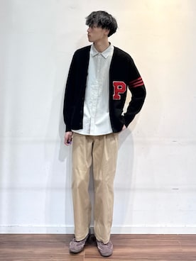 「秋のシャツ着こなし術」｜shunさん（メンズ・186cm）の秋コーディネート
