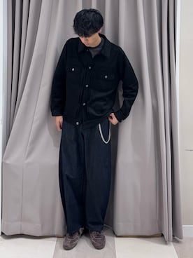 「ITEMS URBANRESEARCH（アイテムズ アーバンリサーチ）のアイテム」を使った、shunさん（メンズ・186cm）の秋コーディネート