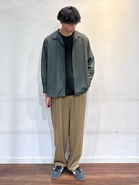 shunさん（骨格ナチュラル・メンズ・186cm）の秋コーディネート