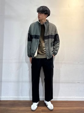 「寒い」｜「アイテム（ブルゾン）」を使った、shunさん（メンズ・186cm）の冬コーディネート