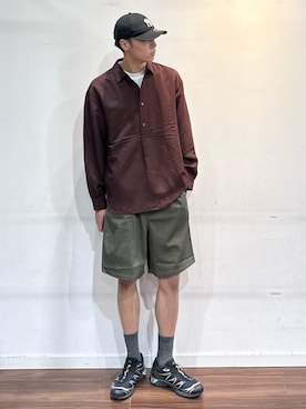 「アイテム（パンツ）」を使った、shunさん（メンズ・186cm）の夏コーディネート
