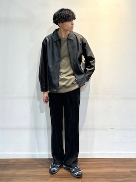 shunさん（メンズ・186cm）の秋コーディネート