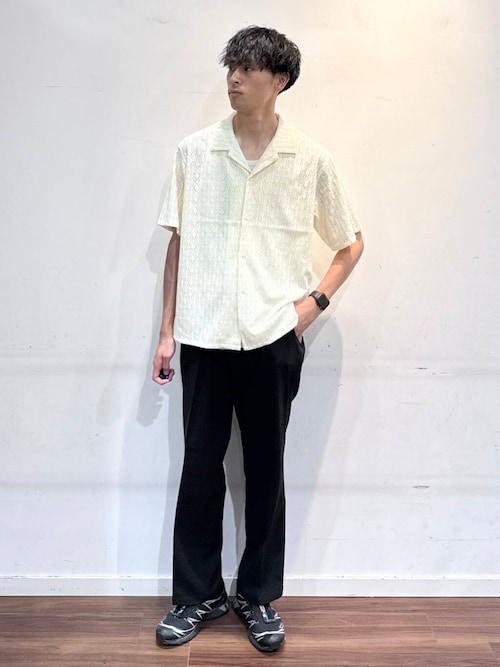 『セットアップ対応』ヨウリュウ1-tuckテーパードパンツ