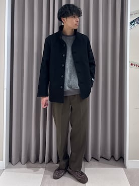 「アイテム（その他アウター）」を使った、shunさん（メンズ・186cm・20代）の冬コーディネート