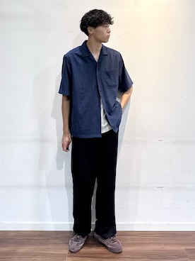 shunさん（メンズ・186cm）の秋コーディネート