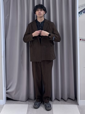 shunさん（メンズ・186cm）の冬コーディネート