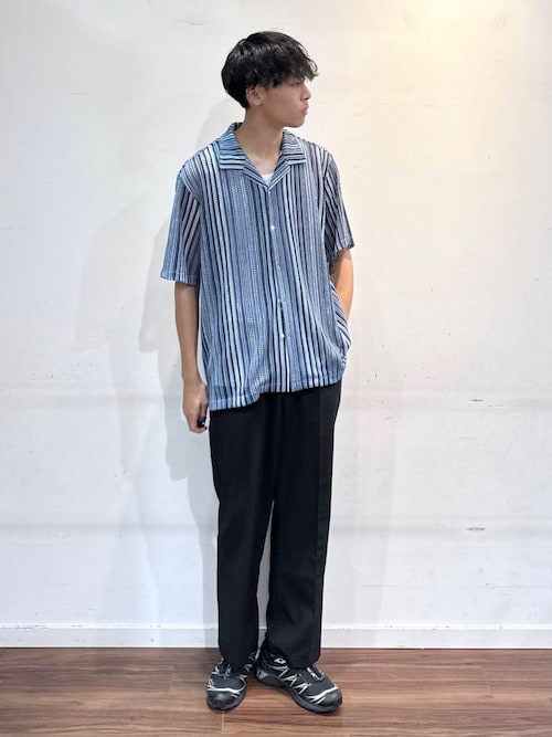 『セットアップ対応』ヨウリュウ1-tuckテーパードパンツ