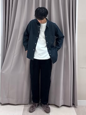 「高身長」｜shunさん（メンズ・186cm）の秋コーディネート