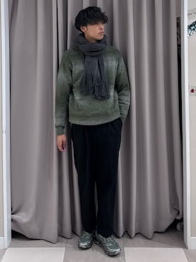 shunさん（メンズ・186cm）の冬コーディネート