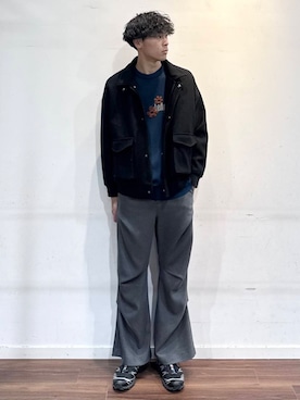 shunさん（メンズ・186cm）の冬コーディネート