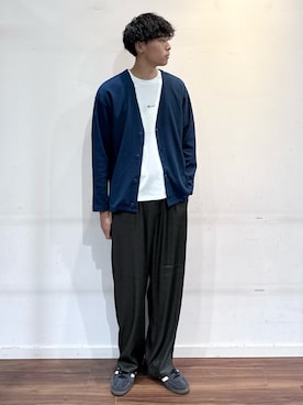 shunさん（骨格ナチュラル・メンズ・186cm）の秋コーディネート