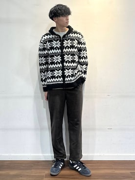 shunさん（メンズ・186cm）の冬コーディネート