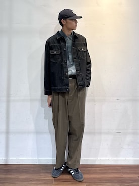 「アイテム（ジャケット/アウター）」を使った、shunさん（メンズ・186cm）の秋コーディネート