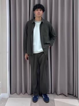 「ITEMS URBANRESEARCH（アイテムズ アーバンリサーチ）のアイテム」を使った、shunさん（メンズ・186cm）の春コーディネート
