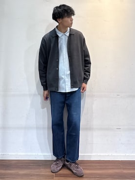 shunさん（骨格ナチュラル・メンズ・186cm）の秋コーディネート